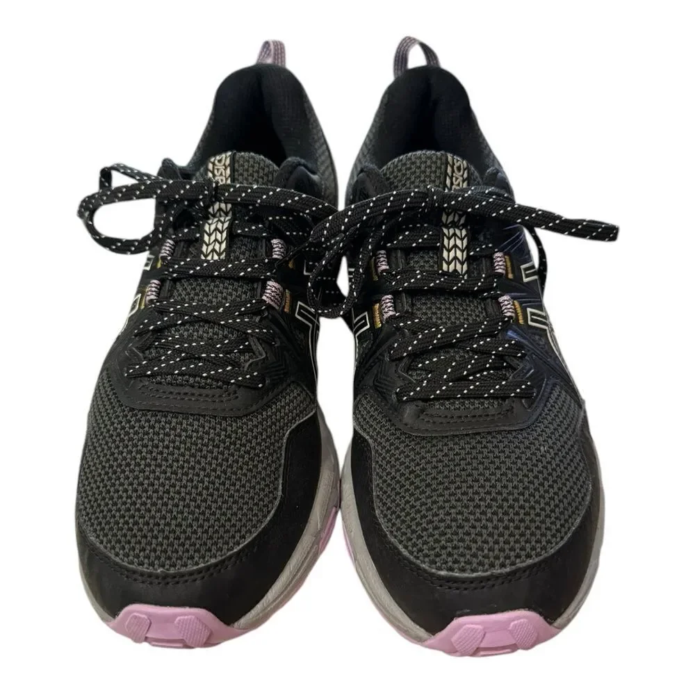 ASICS Women's Gel-Venture 8 Black Running Shoes Sneakers 8